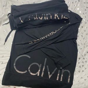 Calvin Klein workout too and pants